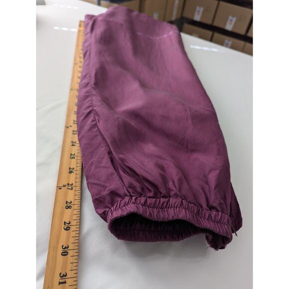 Vintage 90s Y2K Details Express 2-Piece Silk Track Suite Jacket Joggers Size L - Picture 12 of 16